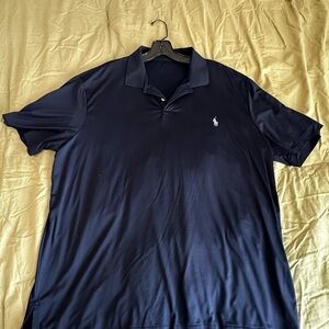 Polo by Ralph Lauren Men's Classic Dark Blue Polo Shirt